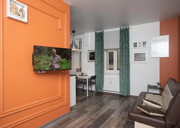 Апартаменты By The Andrejsala Area With Free Parking And Reach The Old Town In 15 Min Walk Рига